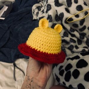 Crochet newborn hat
